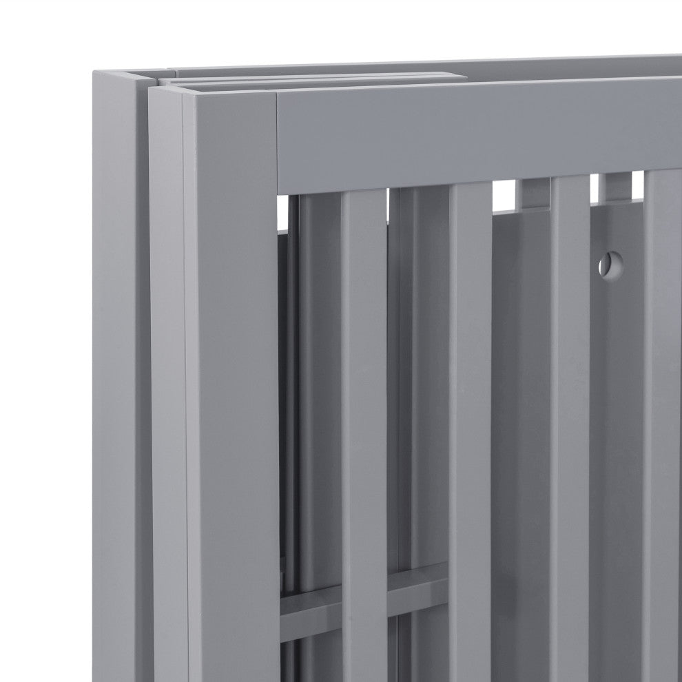 Origami Mini Crib, Gray