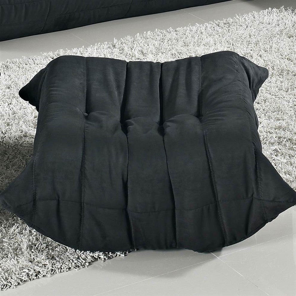 Modway Waverunner Ottoman, Black