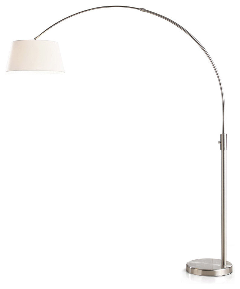 ORBITA Arch Floor Lamp, White