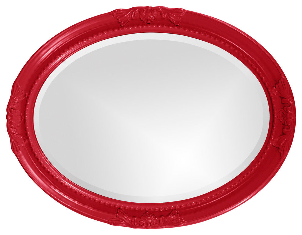 Queen Ann Mirror, Red