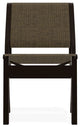 Leeward Sling Stackable Outdoor Dining Chair, Beacon/Kona