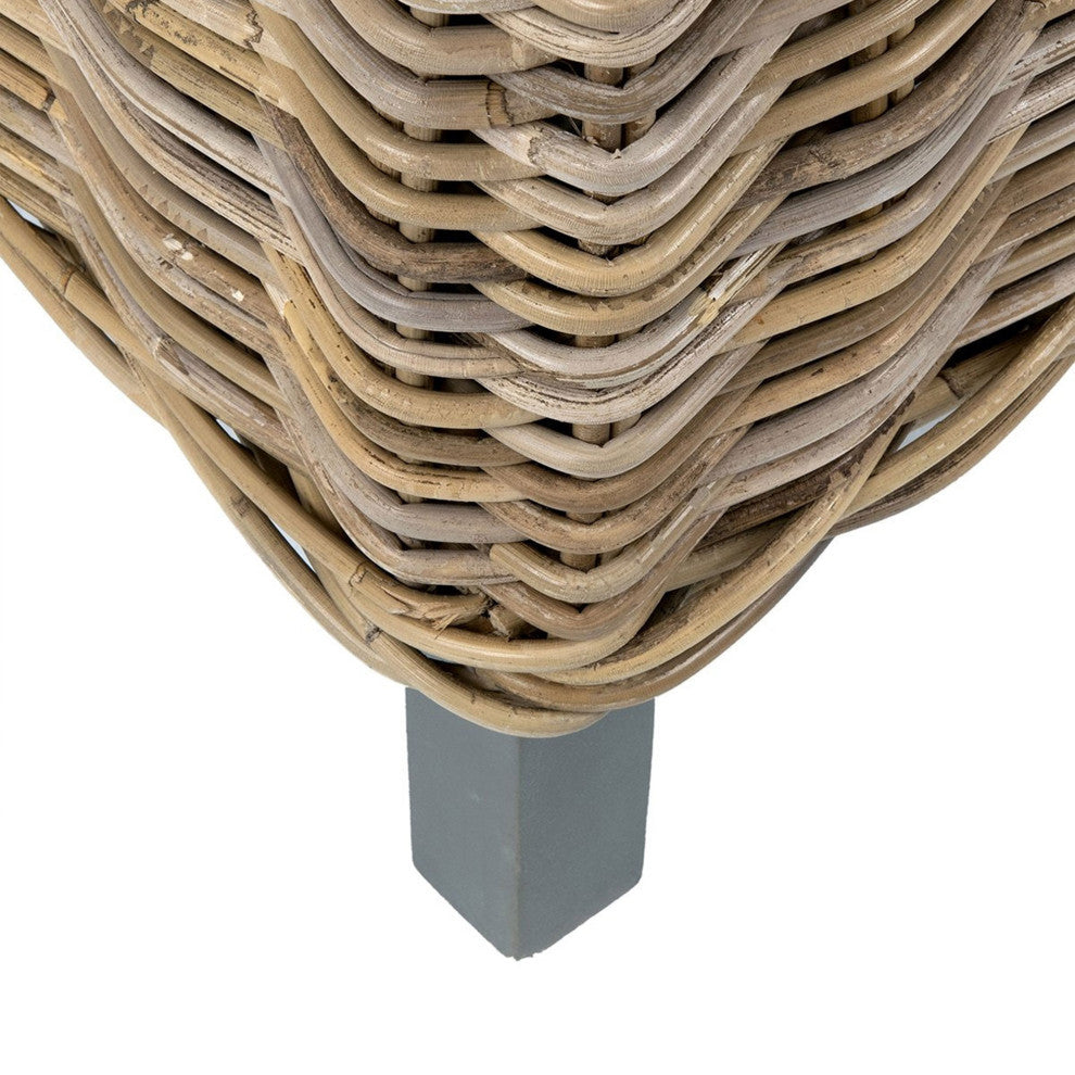 East at Main Sumter Gray Rattan Dining Chair Set