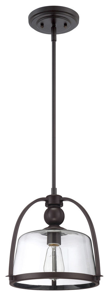 Quoizel QPP1401WT One Light Mini Pendant Ridley Western Bronze