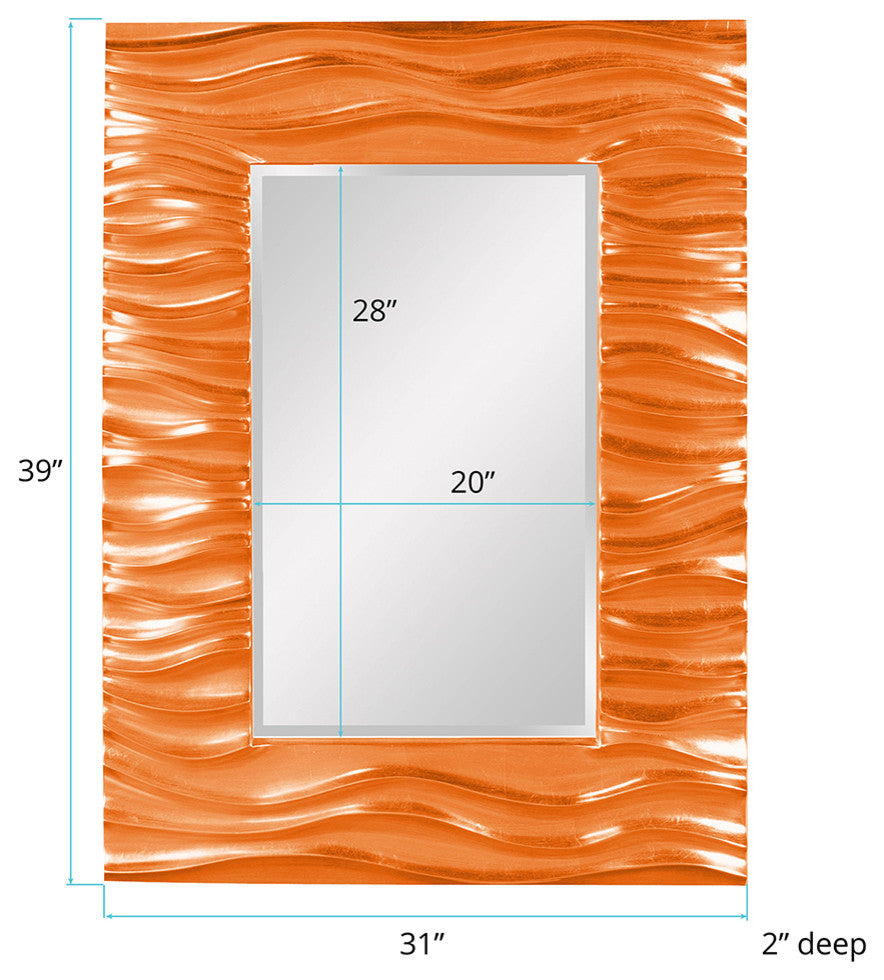 Zenith Mirror, Orange