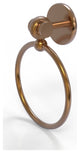 Satellite Orbit Two Towel Ring With Twist Accent, Brushed Bronze