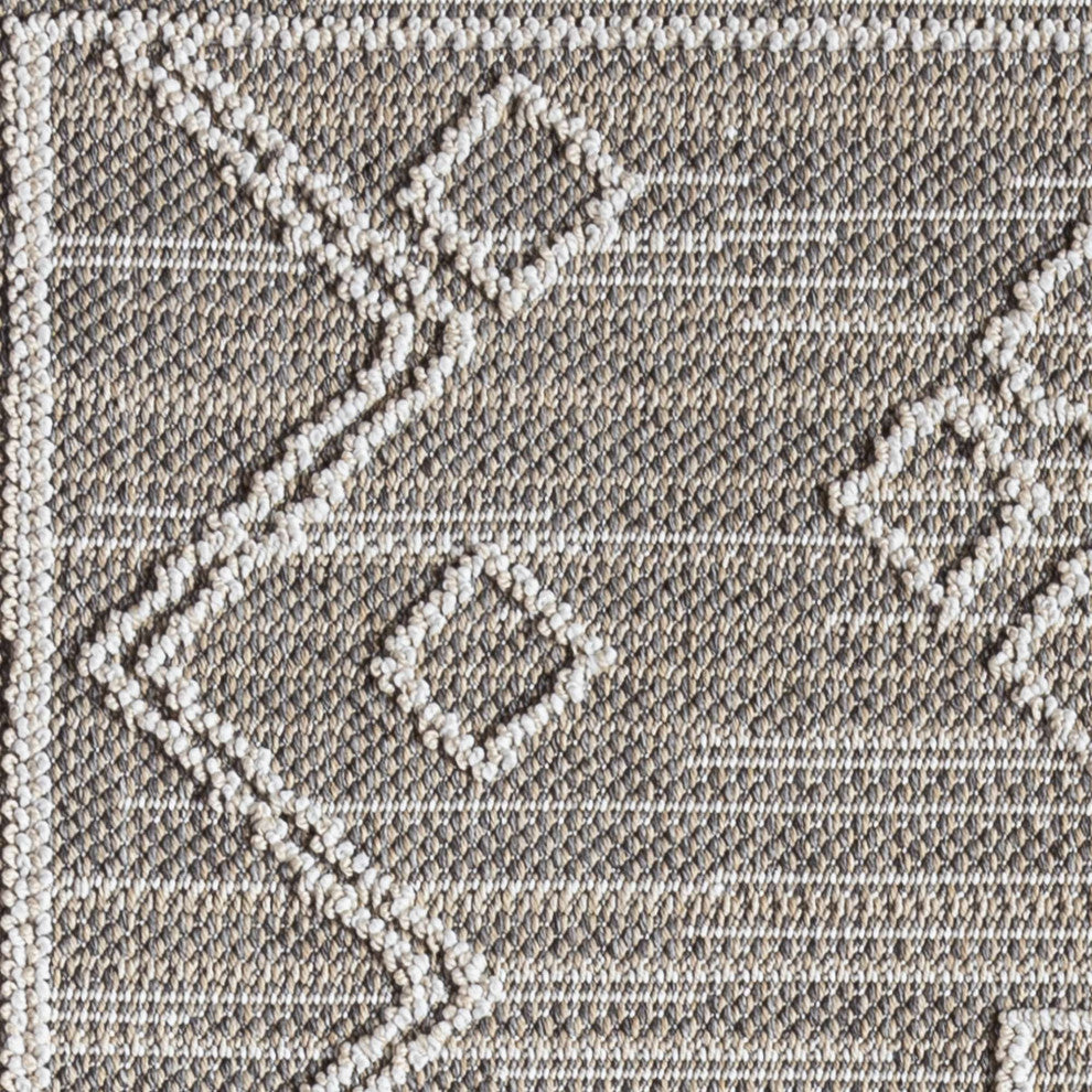 Resort Diamonds Area Rug, Beige, 8'10"x11'10"