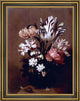 Hans Bollongier Flower Piece Framed Premium Canvas Print, 21"x28"
