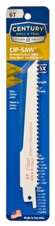 6Tx6" Contractor Series Reciprocating Saw Blades, Single Set