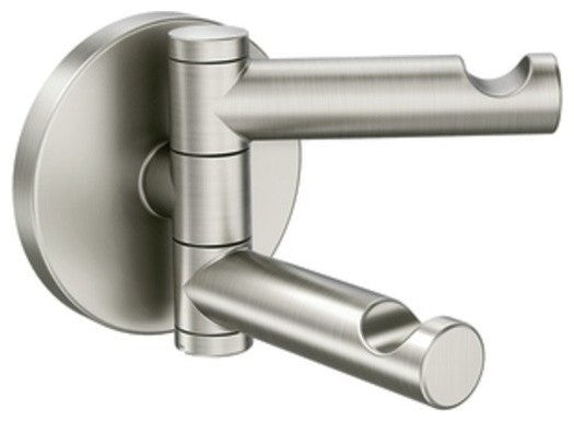 Creative Specialties, Robe Hook, Brushed Nickel, 4"x1"x3"