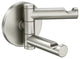Creative Specialties, Robe Hook, Brushed Nickel, 4"x1"x3"