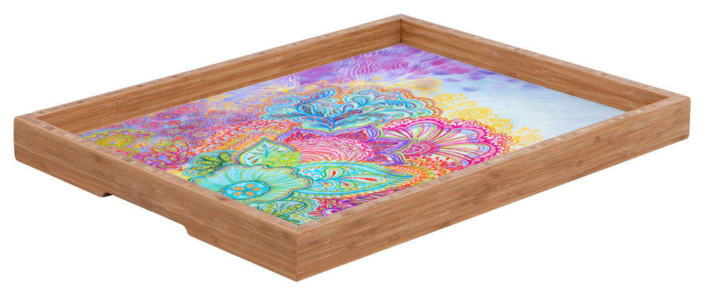 Stephanie Corfee Flourish Rectangular Tray
