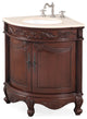 24" Classic-Style Bayview Corner Bathroom Sink Vanity, BC-030M