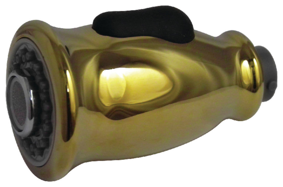 Kingston Brass Pull-Down Kitchen Faucet Sprayer, Polished Brass