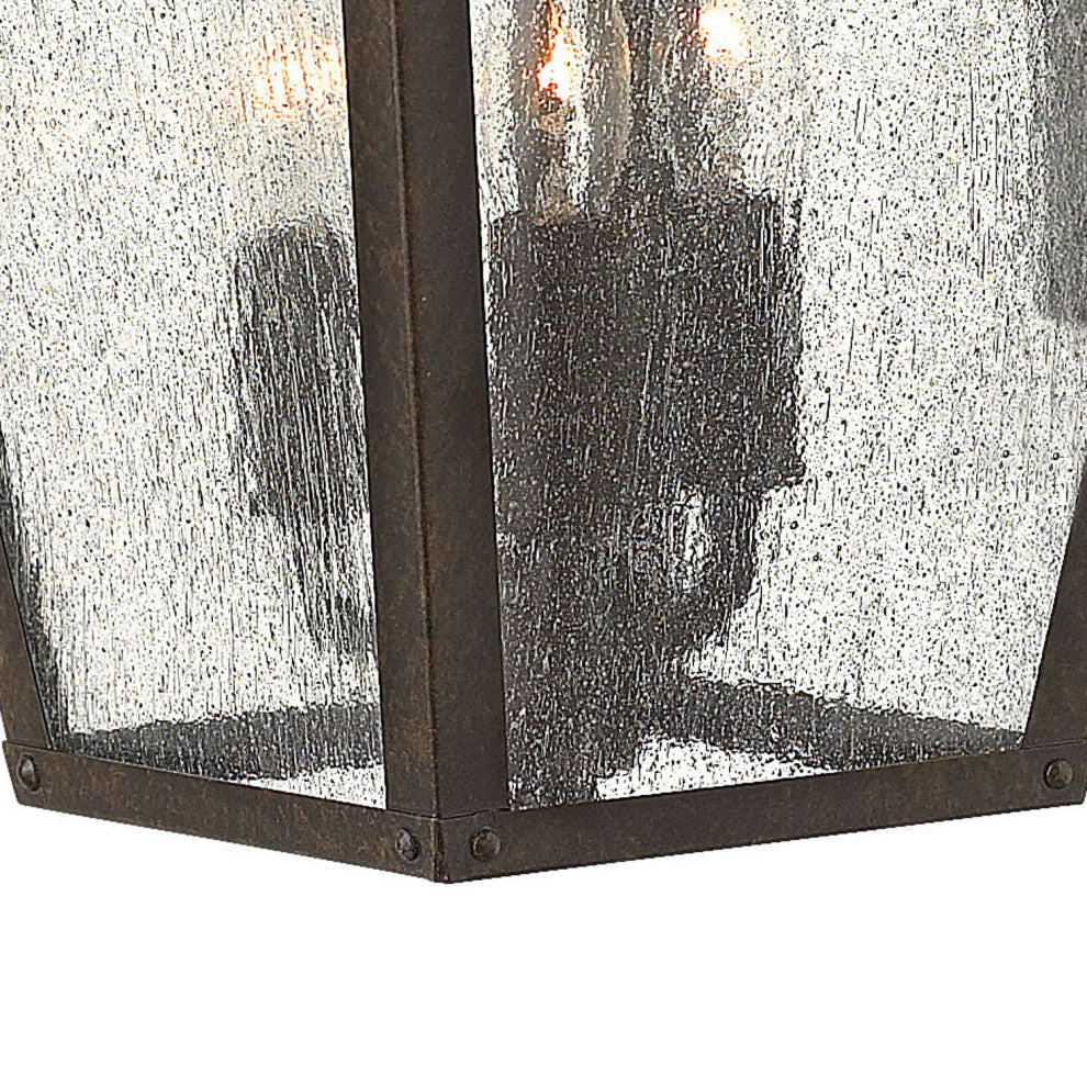 Hinkley Trellis Medium Wall Mount Lantern, Regency Bronze