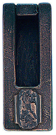 Sea Crest Door Knocker, Polished Pewter