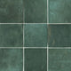Cloe 5"x5" Artisan Ceramic Subway Tile, Green