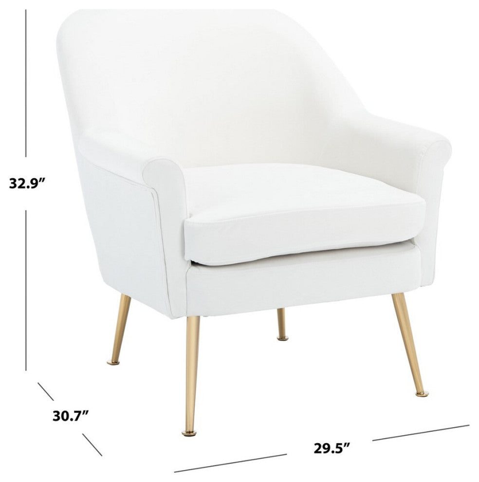 Safavieh Rodrik Accent Chair, White
