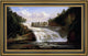 Ferdinand Richardt Trenton High Falls Framed Premium Canvas Print, 18"x27"