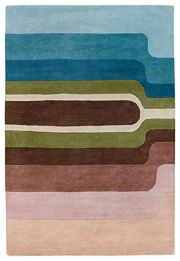 Faro Contemporary Area Rug, 5'x7'6"