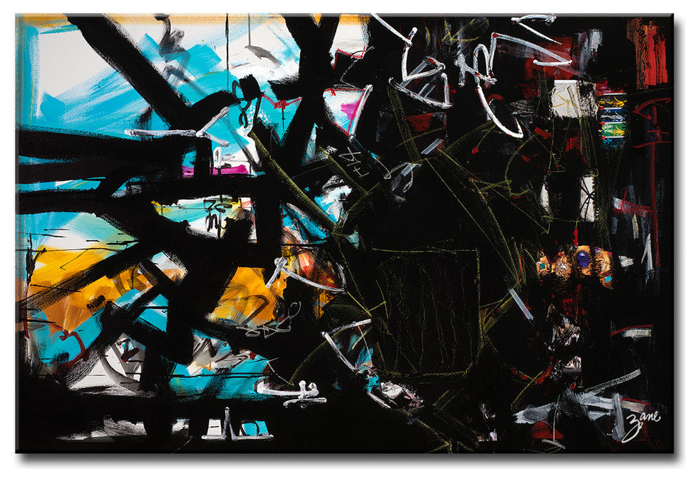 Abstract XV, Canvas Wall Art, 16"x20"