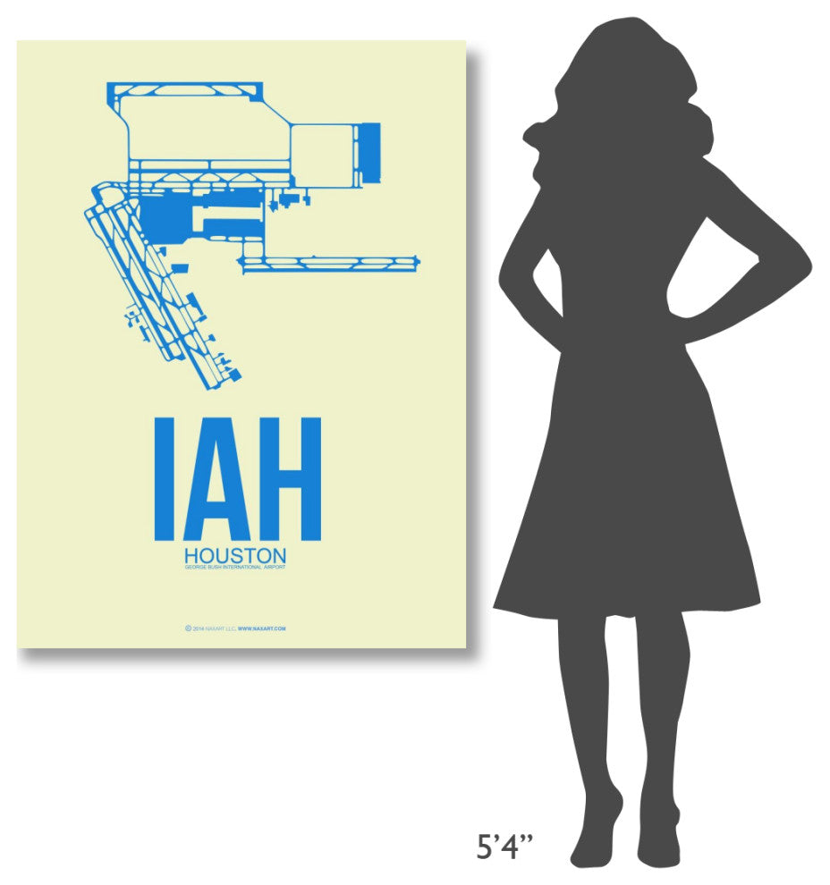 "IAH Houston Airport 3" Fine Art Print