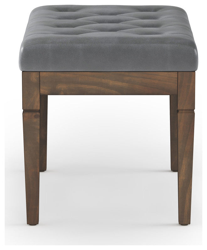 Waverly Small Tufted Ottoman Bench