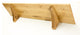 Solid Alder Bedroom Shelf