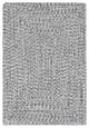 Safavieh Braided BRA201 Rug Machine-Washable, Grey/Ivory, 2'x3'
