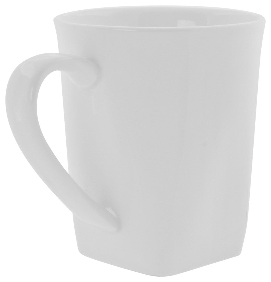 Whittier Squares Square Mugs, Set of 4