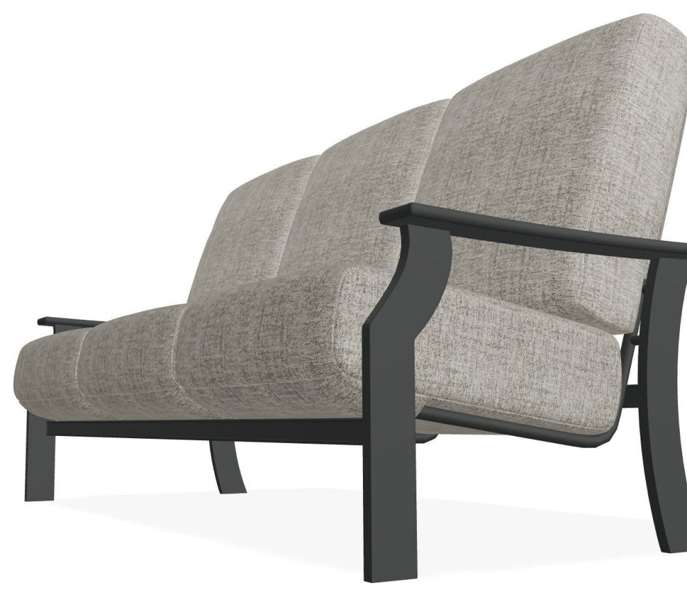 St. Catherine Deep Seat 3-Seat Outdoor Sofa, Fresco Ash/Graphite