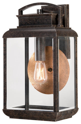 Quoizel BRN8410IB One Light Outdoor Wall Lantern Byron Imperial Bronze