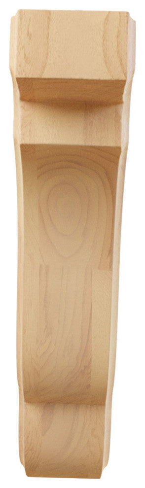 1 3/4"W x 5"D x 7 1/2"H Bedford Wood Bracket, Red Oak