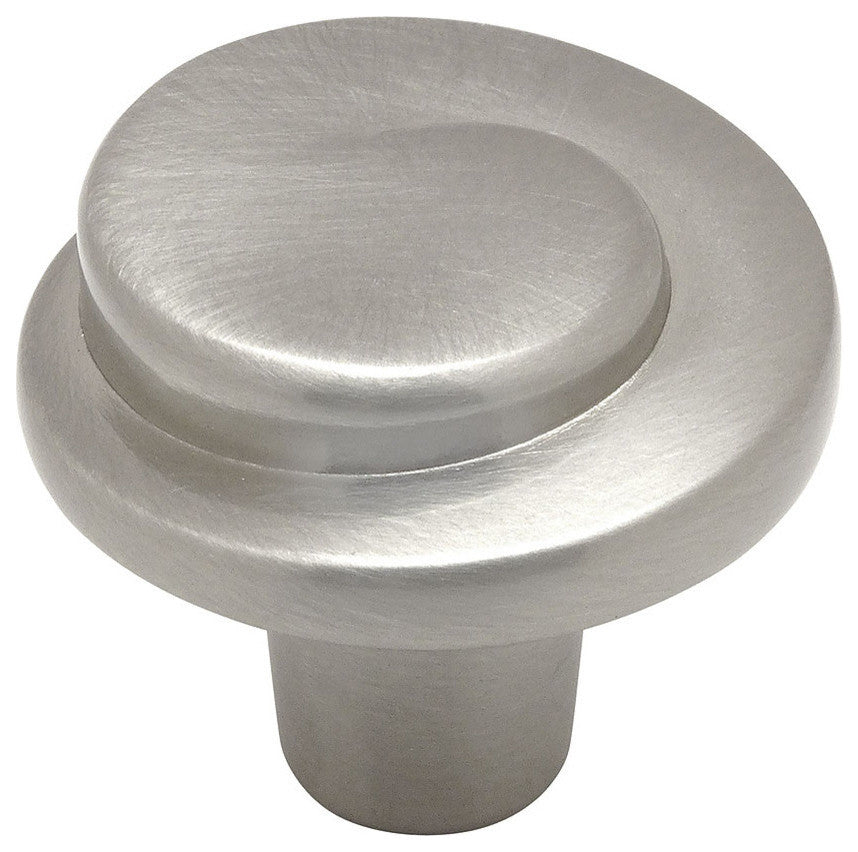 Cosmas 775AS Cabinet Swirl Knob, Set of 5, Satin Nickel