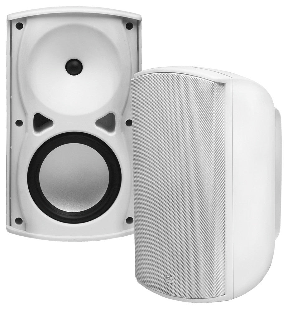 OSD Audio AP670 Performance Outdoor Patio Speaker 2-Way 6.5" Pair, White
