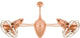 Ar Ruthiane 48" Fan, Metal Blades, Copper