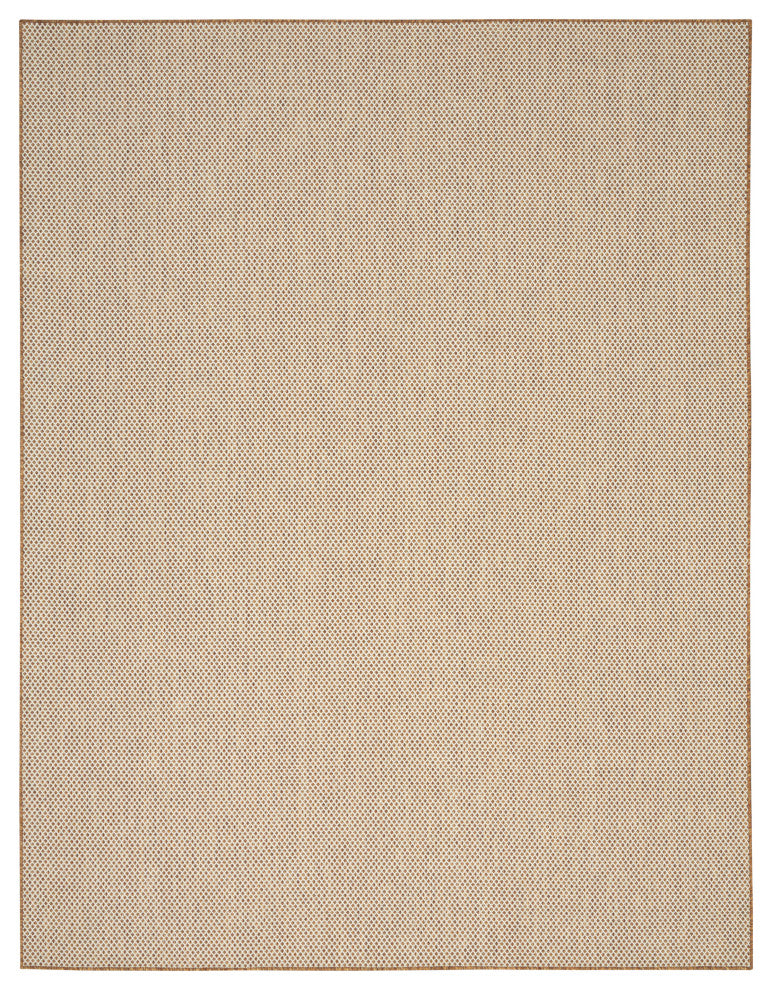 Nourison Courtyard 10' x 14' Jute Ivory Modern Rug