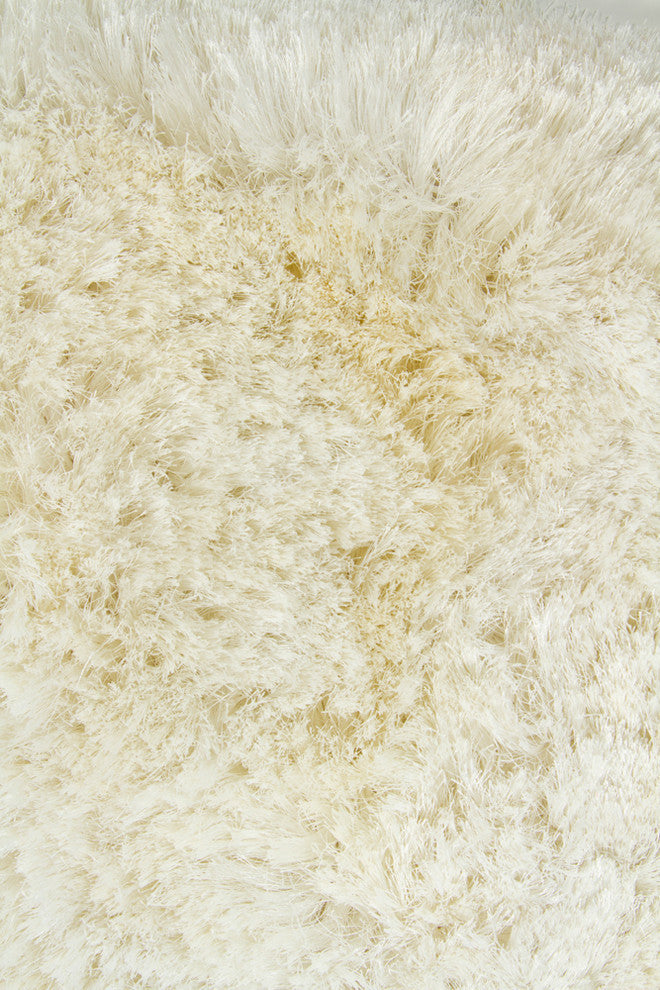 Naya Contemporary Area Rug, White, 9'x13' Rectangle