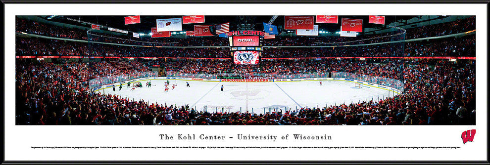 Wisconsin, University Of, Hockey, Standard Frame