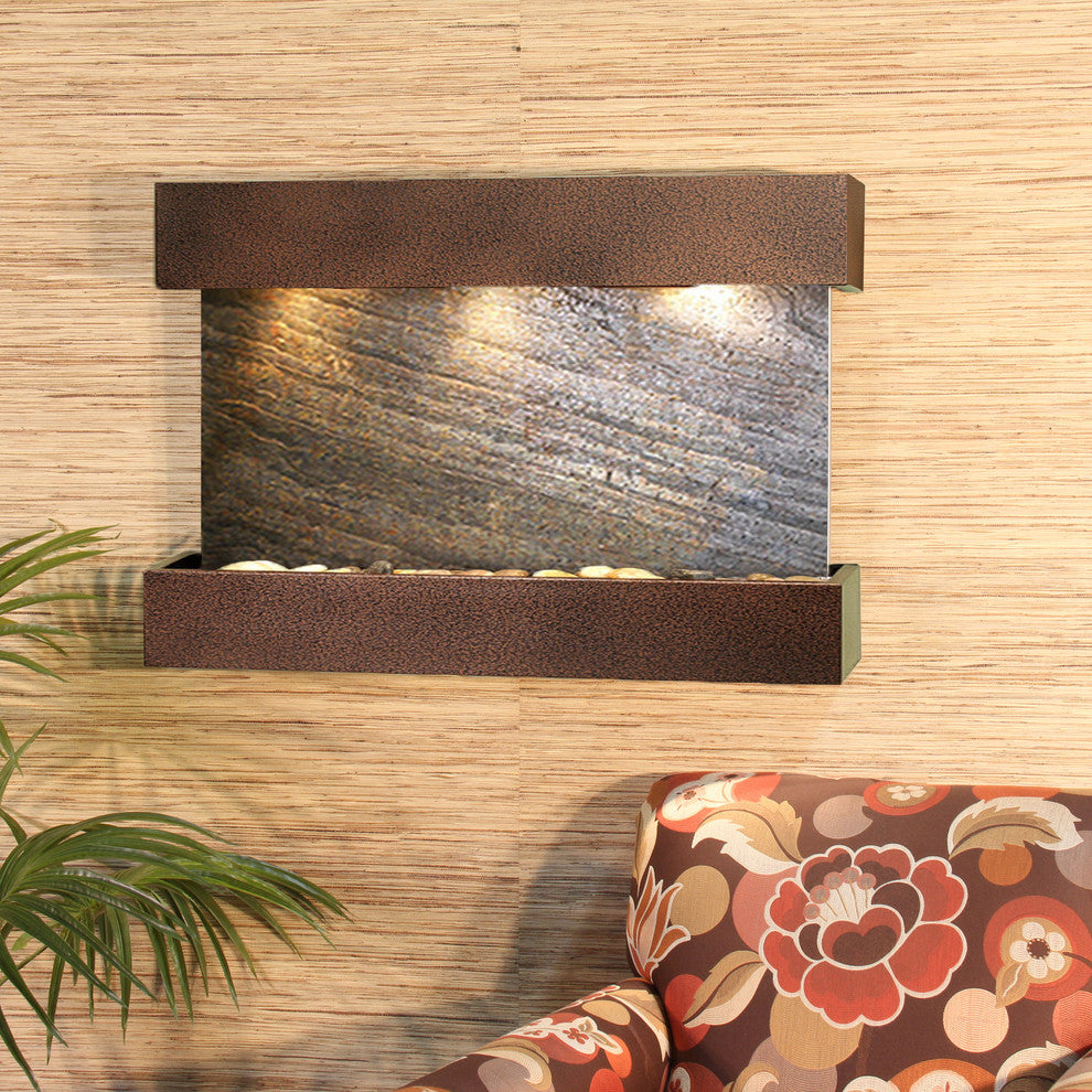 Reflection Creek Water Feature by Adagio, Green Featherstone, Copper Vein