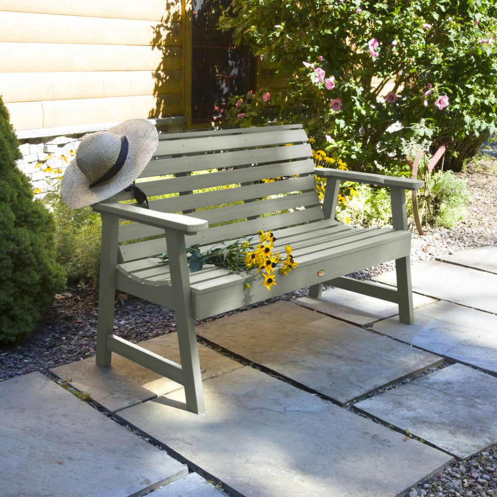 Weatherly 4-Foot Garden Bench, Eucalyptus