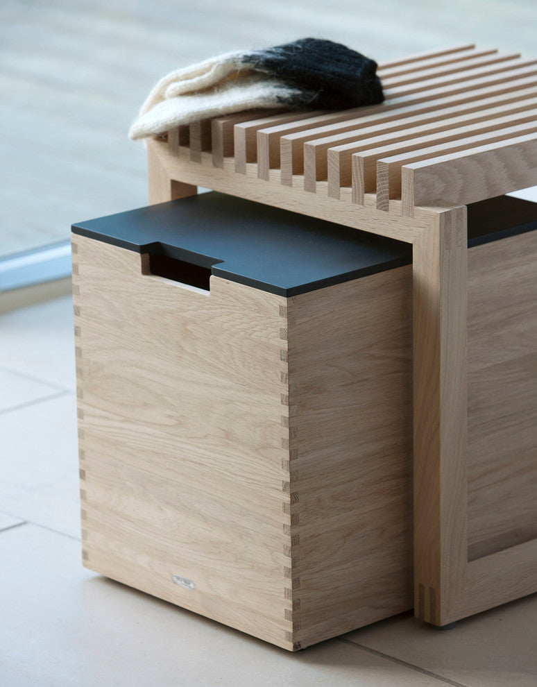 Skagerak Cutter Stool, Wood, Oak