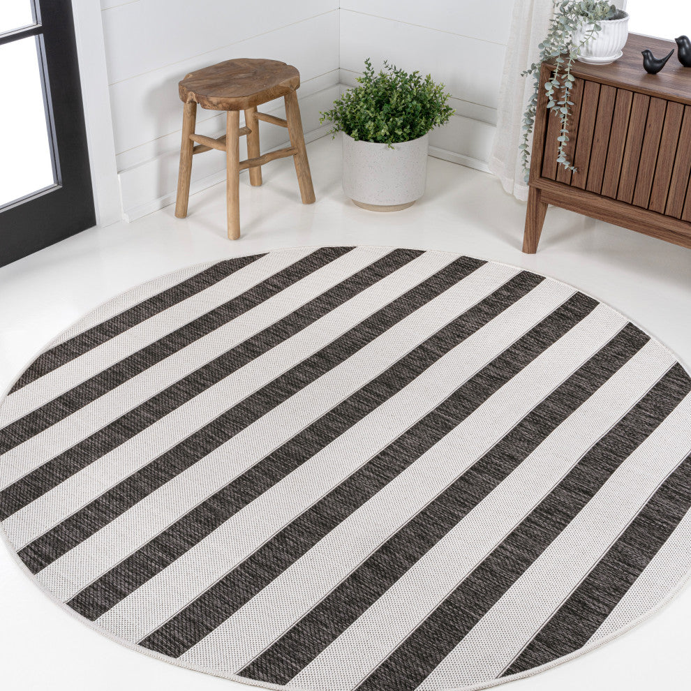 Aveiro Wide Stripe Indoor/Outdoor Area Rug
