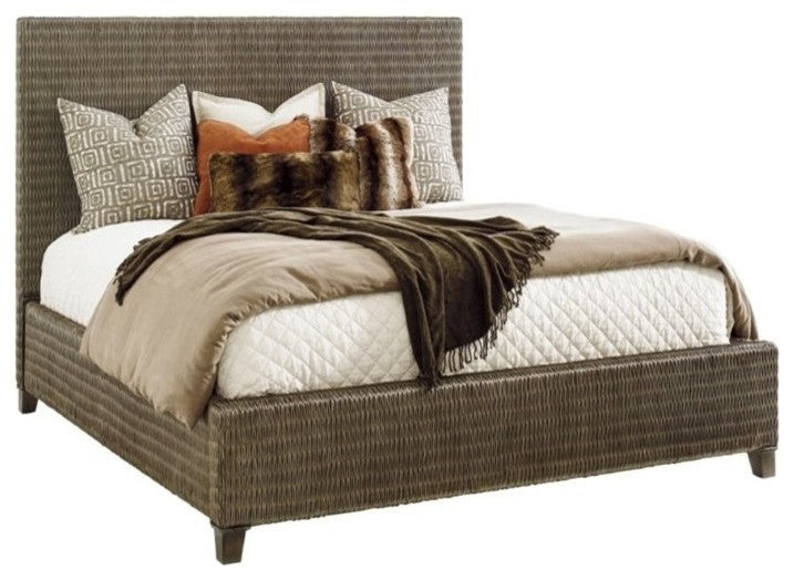 Driftwood Isle Woven Platform Bed 6/6 King