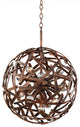 Ambassador 20x26" 12-Light Industrial Large Pendants by Kalco