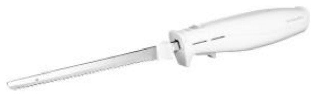 Proctor Silex 74311 Easy Slice Lightweight Electric Knife, White