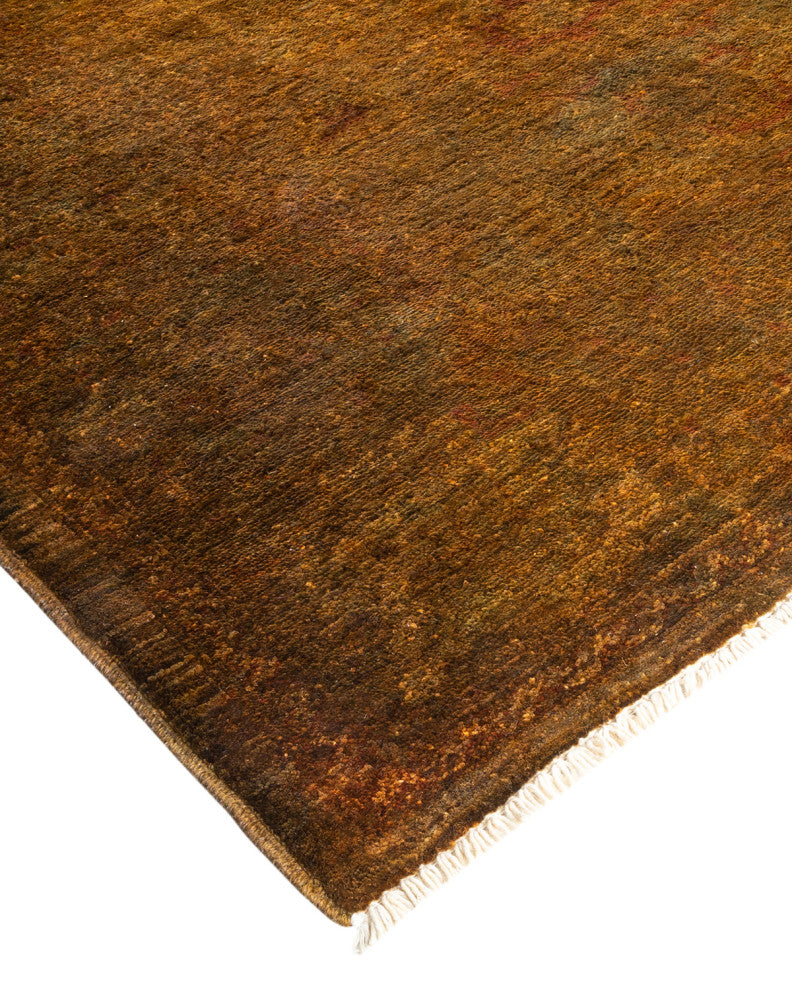 Fine Vibrance, One-of-a-Kind Hand-Knotted Area Rug Yellow, 6' 3" x 8' 8"