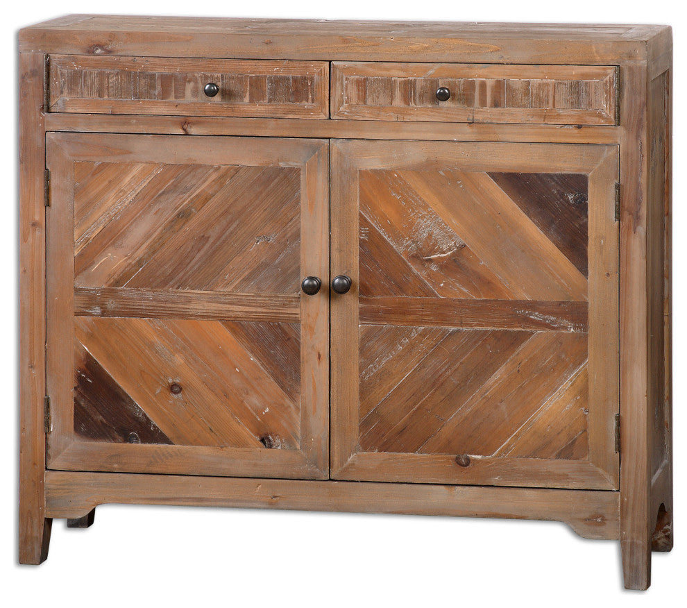 Uttermost Hesperos Reclaimed Wood Console Cabinet