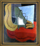 Juan Gris Bananas - 20" x 25" Framed Premium Canvas Print