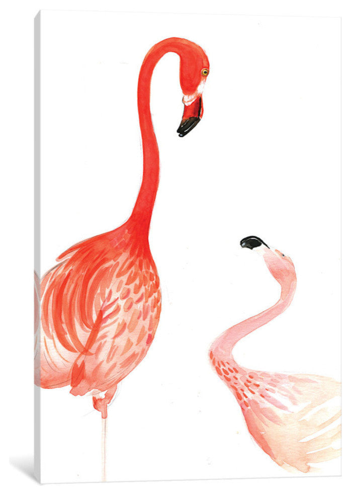 "Flamingo" by Rongrong DeVoe, 18x12x1.5