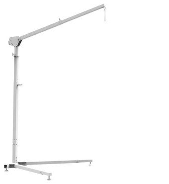 Lumos Chandelier Hanging Floor Stand, White